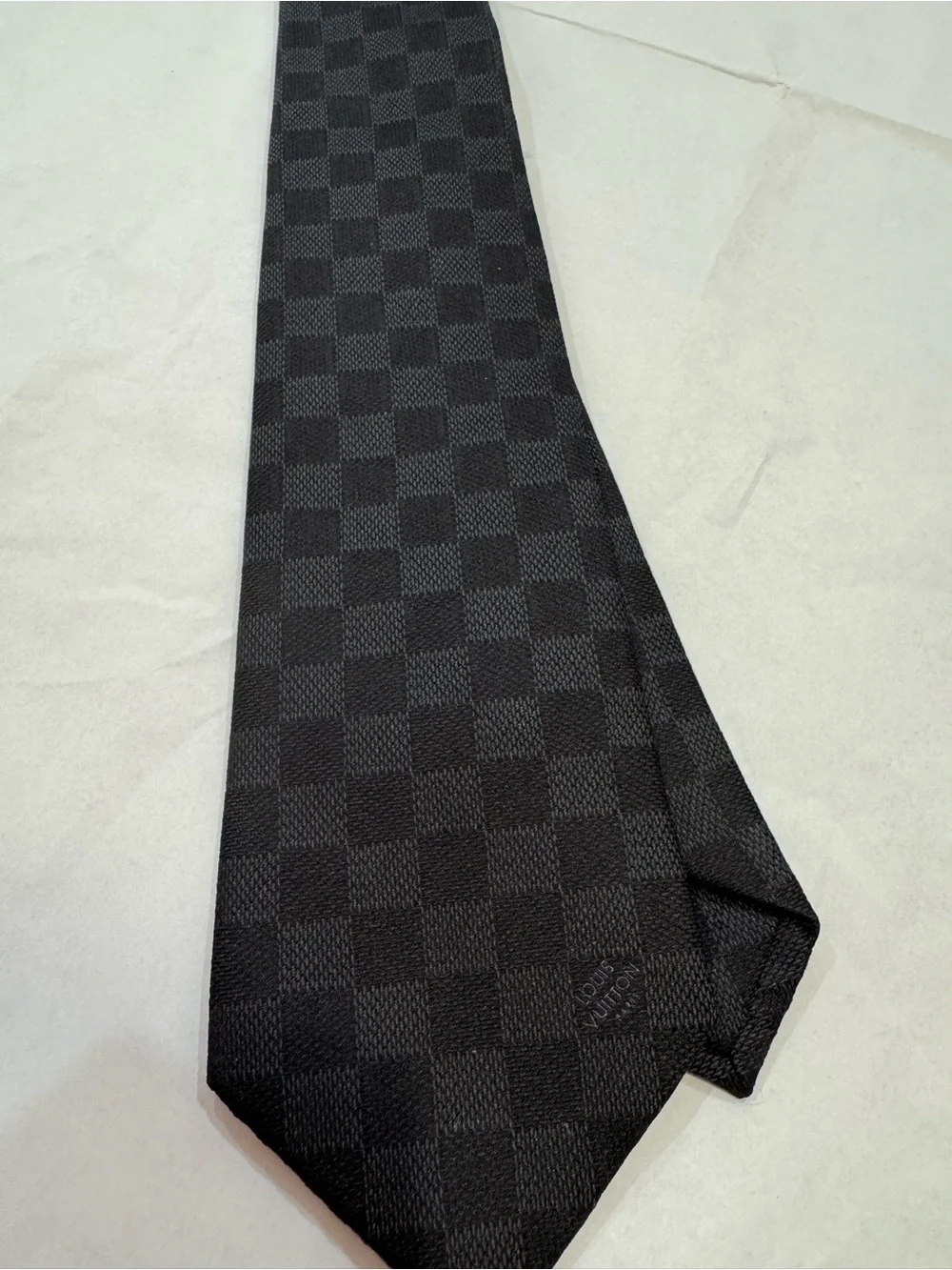 Louis Vuitton Damier Classique Tie
